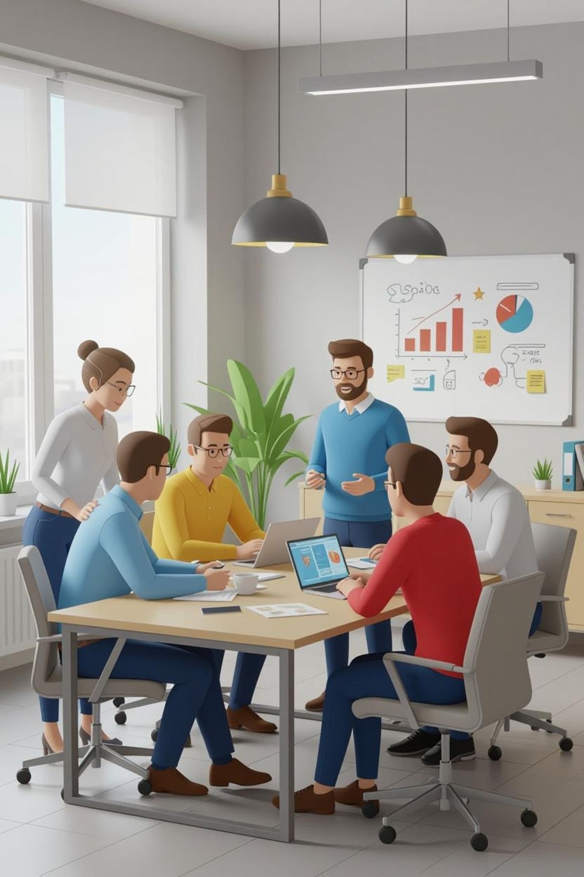 Guest Posting Agency team planning a link building campaign